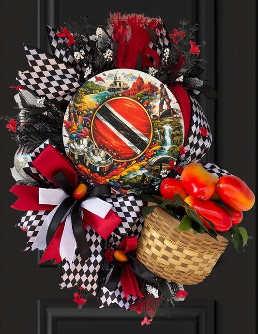 Trinidad and Tobago Wreath